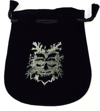 Greenman Velvet Pouch