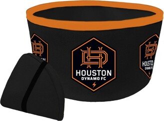 All Star Dogs Houston Dynamo Fc Collapsible Travel Dog Bowl