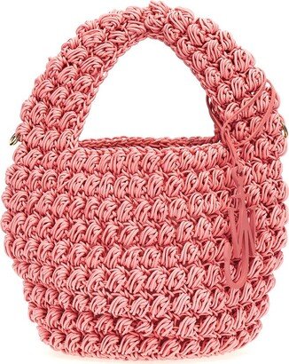 Popcorn Knit Crossbody Bag