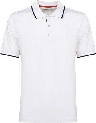 Button Detailed Short-Sleeved Polo Shirt