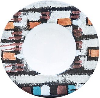 Le Botteghe su Gologone Plates Round Ceramic Colores 28 Cm-AN