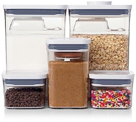 Good Grips 8-Piece Baking Essentials Pop Container Set