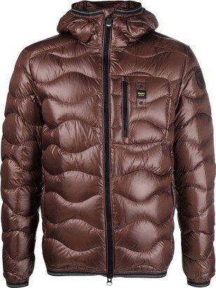 Feather-Down Quilted Jacket