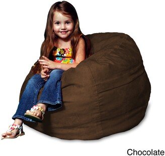 Memory Foam Micro Suede Kids Beanbag Chair