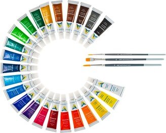 Art Alternatives Economy Gouache Color Paint Tubes 24 Piece Set