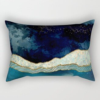 Indigo Sky Rectangular Pillow