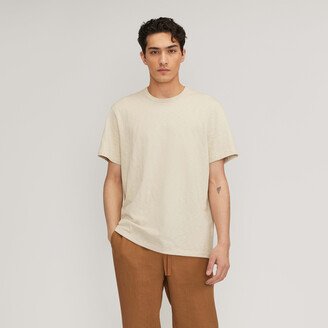 The Good Earth® Cotton Slub Crew-AA