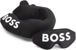 Gift-boxed set with neck pillow and eye mask