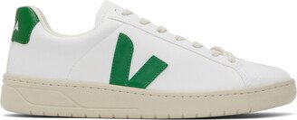 White & Green Urca Sneakers