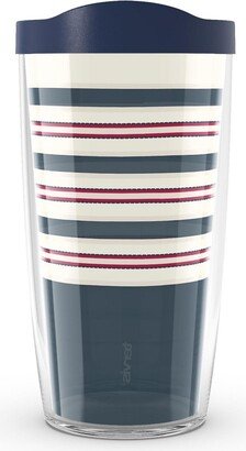 Tervis Sailor Stripes Made in Usa Double Walled Insulated Tumbler Travel Cup Keeps Drinks Cold & Hot, 16oz, Classic