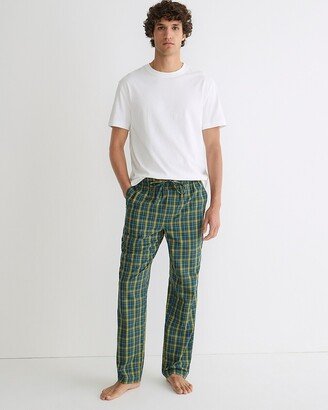 Pajama pant in cotton poplin