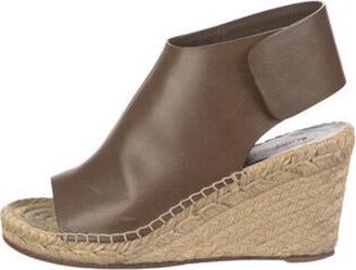 Leather Espadrilles-AC