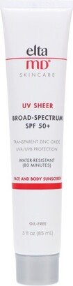 UV Sheer Broad Spectrum SPF 50+ 3 oz