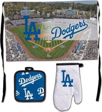 WinCraft Los Angeles Dodgers Deluxe Barbecue Set