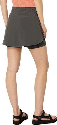 Abisko Midsummer Skort (Stone Grey) Women's Skort