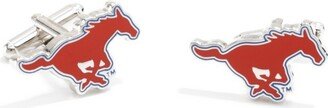 Smu Mustangs Cufflinks