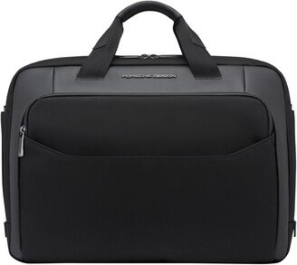 Roadster Nylon & Leather Briefcase