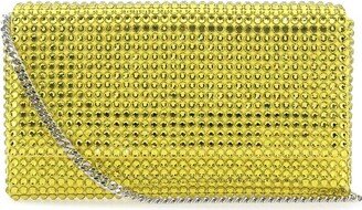 Paloma Embellished Chain-Link Clutch Bag-AB