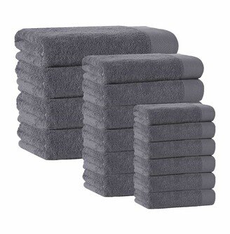 Signature Turkish Cotton 16-Piece Towel Set