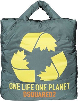 One Life One Planet Tote Bag