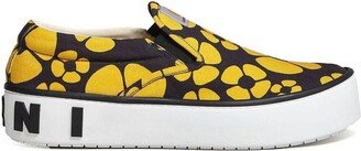 MARNI X CARHARTT Floral print slip on