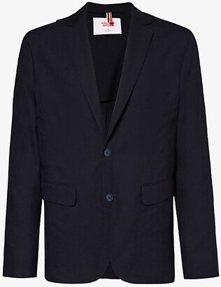 ens Night Iris Jack Notched-lapel Regular-fit Wool Jacket