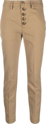 Carmen Slim Chino Trousers-AA