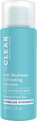 Skincare CLEAR Regular Strength Anti-Redness Exfoliating Solution With 2% Salicylic Acid