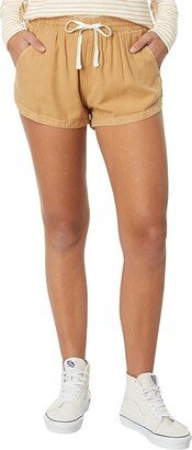 Road Trippin Shorts (Cosmic Khaki) Women's Shorts