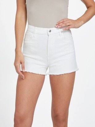 Guess Factory Donte Ultra High-Rise Denim Shorts