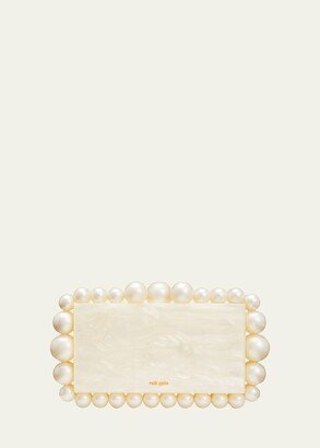 Eos Pearly Acrylic Clutch Bag