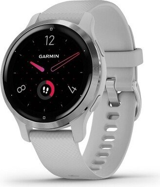 Venu 2S Smartwatch - Silver Bezel with Mist Case and Silicone Band