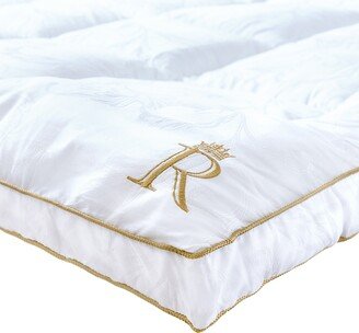 Royal Therapy Mattress Pad - 8-23 Inches Deep Pocket, 400 TC Cotton Thick Mattress Topper