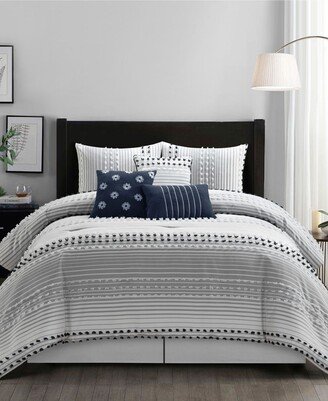 Stratford Park Clarissa 7-Piece Comforter Set, Queen