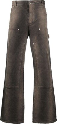 Wide-Leg Carpenter Jeans