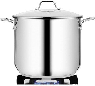 15Qt Stainless Steel Cookware Stockpot-AB