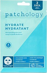 Hydrate Thirst Quenching Sheet Mask, Pack of 2