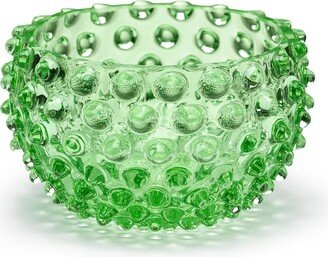 In Flore Charlotte Crystal Glass Bowl, Light Green