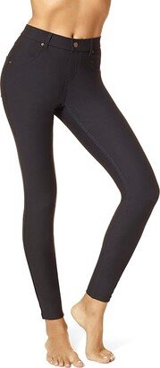 Essential Denim Leggings (Black) Women's Jeans