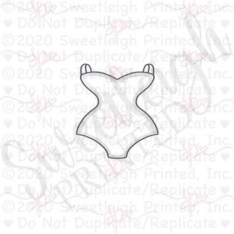 Full Amy Bathing Suit Cookie Cutter