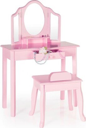 Classic Vanity and Stool