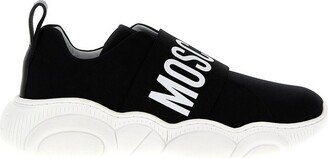 Logo-Printed Slip-On Sneakers