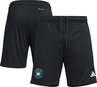 Men's Black Charlotte Fc 2023 On-Field Aeroready Training Shorts