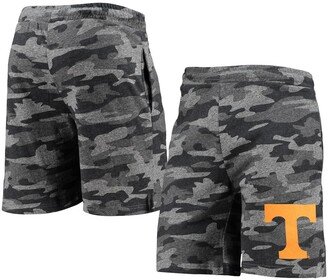 Men's Concepts Sport Charcoal, Gray Tennessee Volunteers Camo Backup Terry Jam Lounge Shorts - Charcoal, Gray