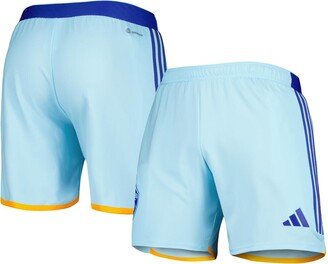 Men's Light Blue Colorado Rapids 2023 Away Aeroready Authentic Shorts