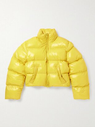 Cropped Padded Shell Jacket