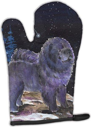 Starry Night Chow Chow Oven Mitt