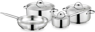 Essentials Comfort 7-Piece Stainless Steel Cookware Set