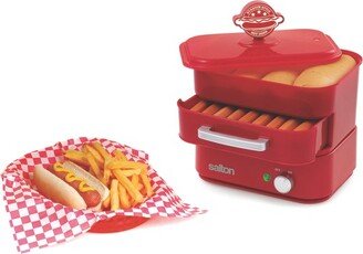 Hot Dog Steamer Red