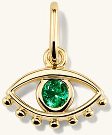 Evil Eye Gemstone Charm